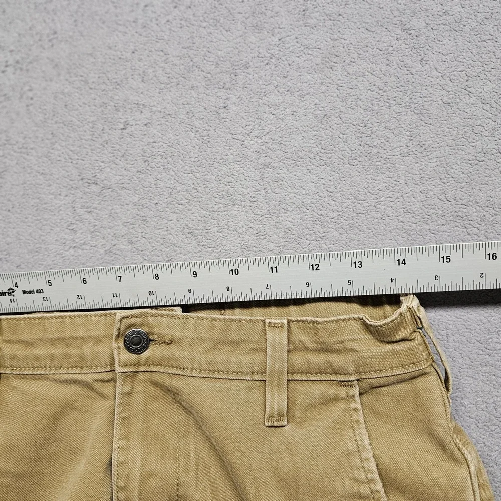 Levi's Chino Pants Mens 32x30 Tan Stretch Slash Pockets Straight Leg Outdoor‎